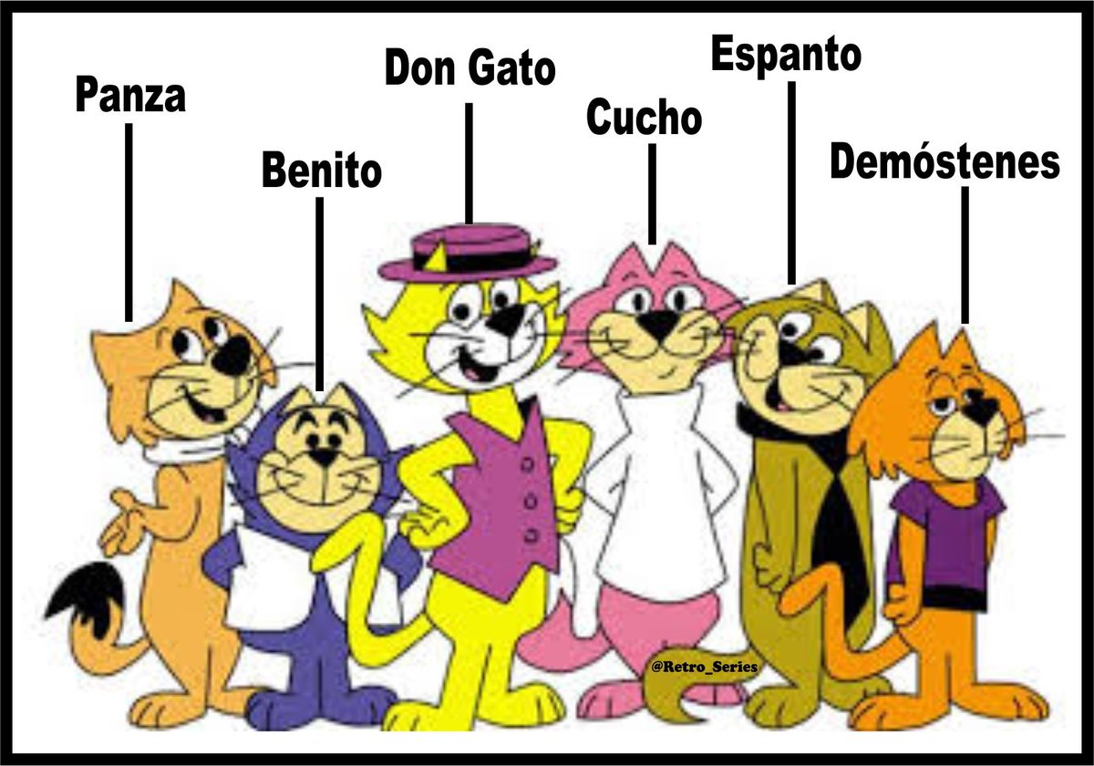 LAS 5 MEJORES CARICATURAS DE LOS 90S don gato y su pandilla nombre
