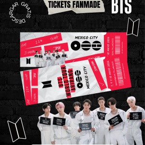 💌 BTS TICKET ARIRANG— FANMADE 💜