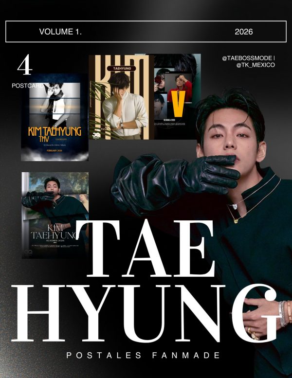 KIM TAEHYUNG | POSTALES FANMADE MOOD DARK