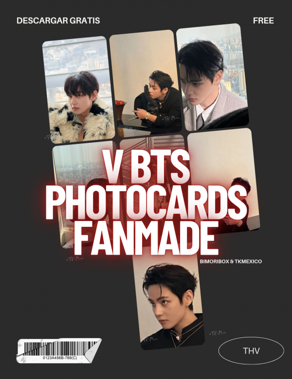 V BTS AÑO LUNAR 2026 PHOTOCARDS FANAMDE