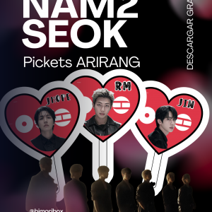 BTS Nam2Seok Pickets Arirang – RM & J-Hope Fanmade HD