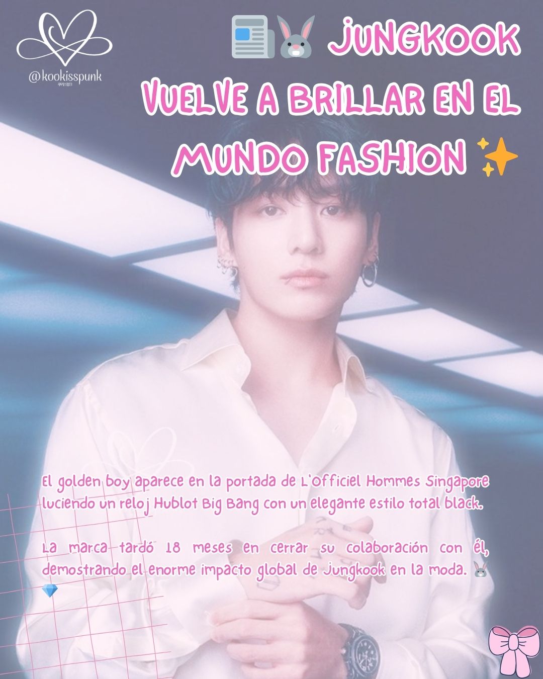 ✨ Jungkook conquista la moda global