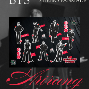 BTS Stickers Arirang Tour – Set Completo Fanmade Aesthetic HD