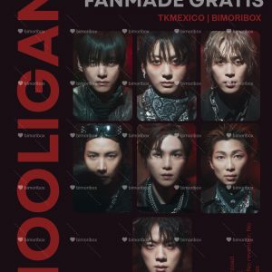 BTS HOOLIGAN — PHOTOCARDS VERSION 1 FANMADE