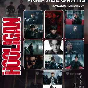 BTS HOOLIGAN — VERSION 2 PHOTOCARDS FANMADE