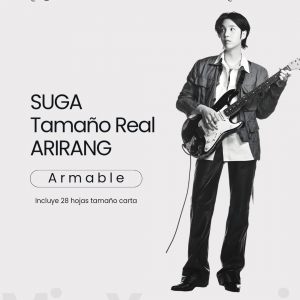SUGA TAMAÑO REAL — ARMABLE VERSION ARIRANG FANMADE