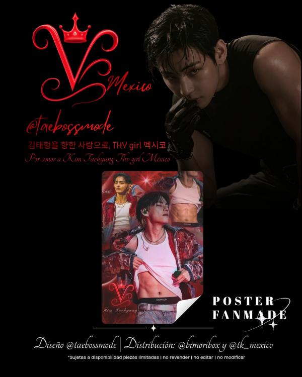 POSTER FANMADE — KIM TAEHYUNG