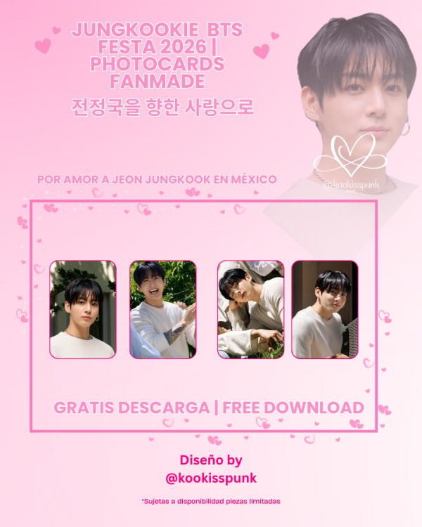 BTS FESTA 2026 — JUNGKOOKIE PHOTOCARDS