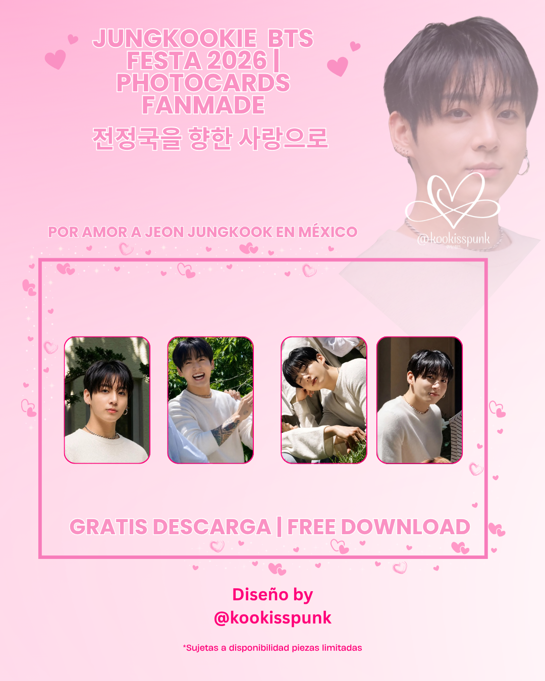 BTS FESTA 2026 — JUNGKOOKIE PHOTOCARDS