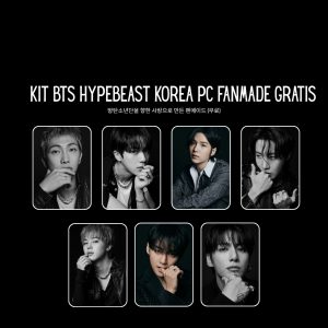 BTS x HYPEBEAST KOREA — PHOTOCARDS FANMADE GRATIS